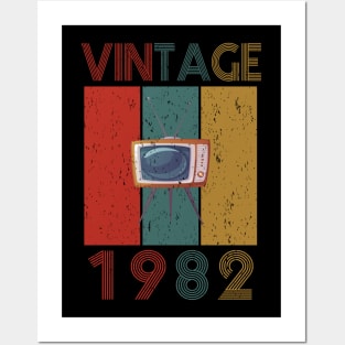 Vintage Since 1982 Posters and Art